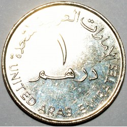 VEREINIGTE ARABISCHE EMIRATE - KM 51 - 1 DIRHAM 2003 - 50 Jahre konventionelle Bildung