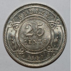 BELIZE - KM 36 - 25 CENTS 1989