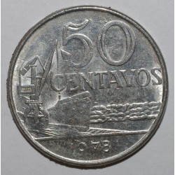 BRASILIEN - KM 580b - 50 CENTAVOS 1978