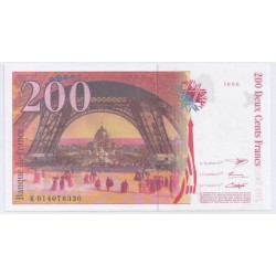 FAY 75/02 K - 200 FRANCS EIFFEL - 1996 - NEUF - PICK 159