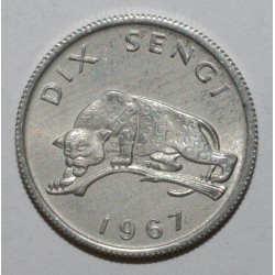 CONGO - KM 7 - 10 SENGI 1967 - Léopard