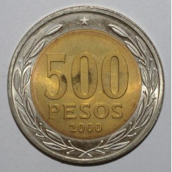 CHILE - KM 235 - 500 PESOS 2000