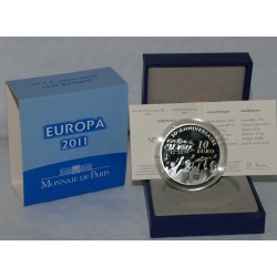 FRANCE - KM 1790 - 10 EURO 2011 - EUROPA - 30 YEARS OF THE FESTIVAL OF MUSIC