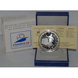 COUPE DU MONDE 1998 - ITALIE - 10 FRANCS 1997 - ARGENT - BE