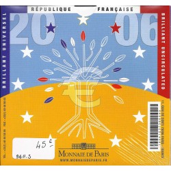 FRANKREICH - KURSMÜNZENSATZ 2006 - 8 MÜNZEN