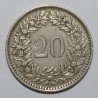 SWITZERLAND - KM 29a - 20 RAPPEN 1944