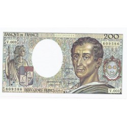 FAY 70/01 - 200 FRANCS MONTESQUIEU - 1981 - V.003 - NEUF - PICK 155