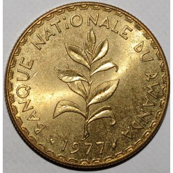 RUANDA - KM 16 - 50 FRANCS 1977