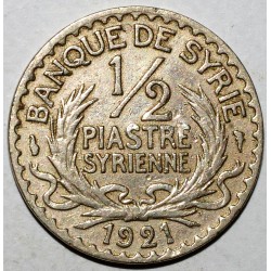 SYRIEN - KM 68 - 1/2 PIASTRE 1921