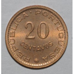 MOSAMBIK - KM 88 - 20 CENTAVOS 1973