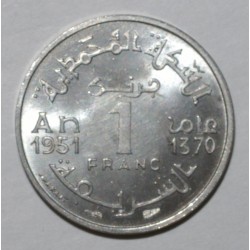 MAROKKO - Y 46 - 1 FRANC 1951 - AH 1370