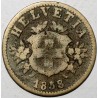 SUISSE -  KM 7 - 20 RAPPEN 1858 B