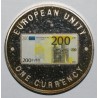 ZAMBIE - KM 130 - 1000  KWACHA 1999 - BILLET DE 200 EURO