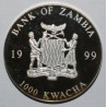 SAMBIA - KM 130 - 1000  KWACHA 1999 - BANKNOTE VON 200 EURO