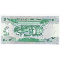 MAURITIUS - PICK 35 - 10 RUPEES - 1985 - UNC