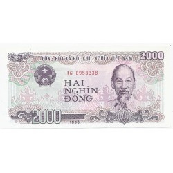 VIETNAM - PICK 107 a - 2.000 DONG - 1988 - UNC