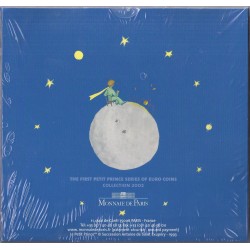 FRANCE - COFFRET BRILLANT UNIVERSEL PETIT PRINCE 2002 - 8 pièces + 1 Jeton