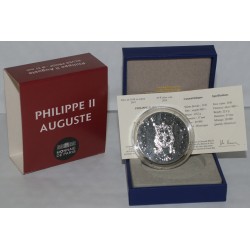 DE CLOVIS A LA REPUBLIQUE - 10 EURO 2012 PHILIPPE II AUGUSTE - ARGENT