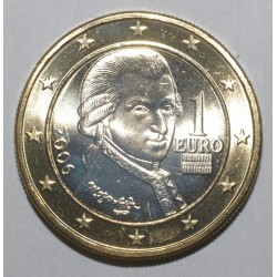 AUTRICHE - 1 EURO 2006 - MOZART - FLEUR DE COIN