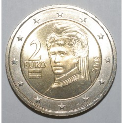 AUTRICHE - 2 EURO 2008 - VON SUTTNER - FLEUR DE COIN