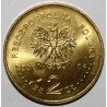 POLOGNE - Y 479 - 2 ZLOTYCH 2004 - 80 ANS DU ZLOTY MODERNE