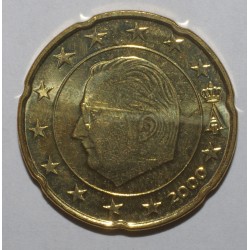 BELGIQUE - 20 CENT 2000 - ALBERT II - FLEUR DE COIN