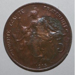 GADOURY 165 - 5 CENTIMES 1915 - TYPE DUPUIS - KM 842