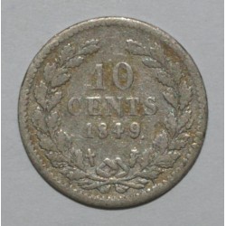 PAYS BAS - KM 80 - 10 CENTS 1849