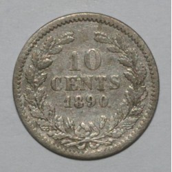 NIEDERLANDE - KM 80 - 10 CENTS 1880