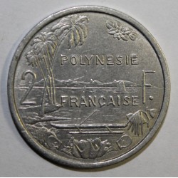 FRENCH POLYNESIA - KM 10 - 2 FRANCS 1975