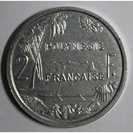 FRENCH POLYNESIA - KM 10 - 2 FRANCS 1996