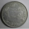 FRANZÖSISCH POLYNESIEN - KM 12 - 5 FRANCS 1982