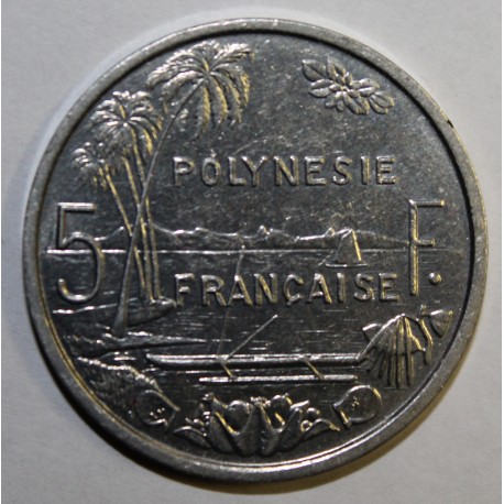 POLYNESIE FRANCAISE - KM 12 - 5 FRANCS 1982