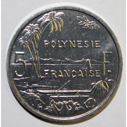 FRENCH POLYNESIA - KM 12 - 5 FRANCS 1984