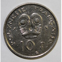 FRENCH POLYNESIA - KM 8 - 10 FRANCS 1973