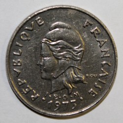 FRANZÖSISCH POLYNESIEN - KM 8 - 10 FRANCS 1973