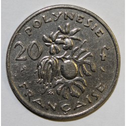 POLYNESIE FRANCAISE - KM 6 - 20 FRANCS 1967