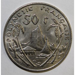 FRANZÖSISCH POLYNESIEN - KM 13 - 50 FRANCS 1975