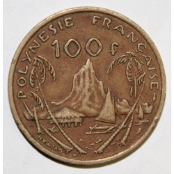 FRANZÖSISCH POLYNESIEN - KM 14 - 100 FRANCS 1976 - I.E.O.M