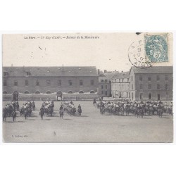 County 02800 - LA FERE - 17th Artillery Regiment - Return of the maneuver