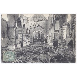 02500 - HIRSON - L' église - Après l'incendie du 9 janvier 1906 - L'intérieur