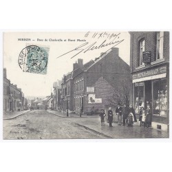 02500 - HIRSON - Rues de Charleville et Henri Martin