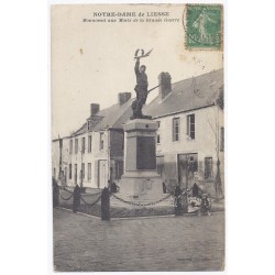 02350 - NOTRE-DAME DE LIESSE - MONUMENT AUX MORTS DE LA GRANDE GUERRE