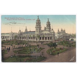 ENGLAND - LONDON - FRANCO-BRITISH-AUSSTELLUNG VON 1908 - Britischer Palast der angewandten Künste