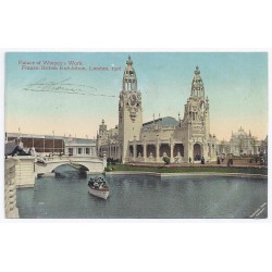 ENGLAND - LONDON - FRANCO-BRITISH-AUSSTELLUNG VON 1908 - Frauenarbeit Palast