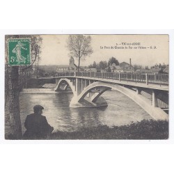 02290 - VIC SUR AISNE - LE PONT DU CHEMIN DE FER SUR L'AISNE