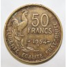 FRANCE - KM 91 - 50 FRANCS 1954 B - Beaumont la Roger - TYPE GUIRAUD