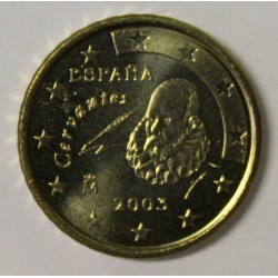 ESPAGNE - 10 CENT 2003 - CERVANTES