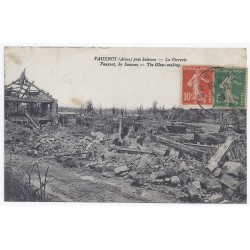 02200 - VAUXROT, près Soissons - LA VERRERIE - GUERRE 1914-1918