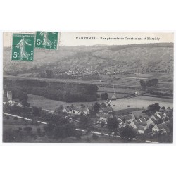 County 02850 - VARENNES - GENERAL VIEW OF COURTEMONT AND MARCILLY